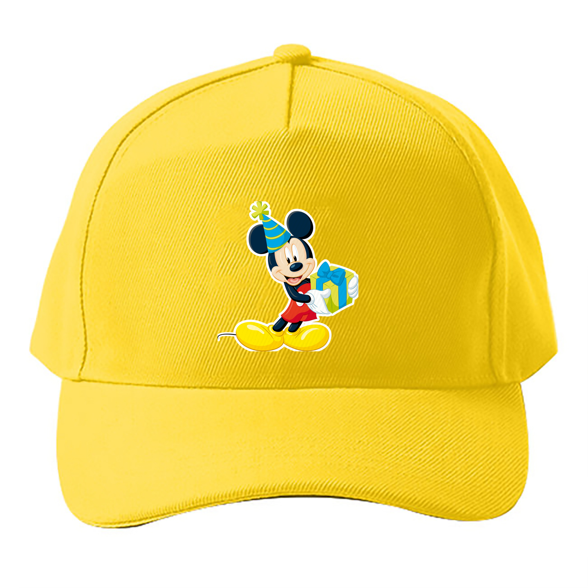 （画像用） ミッキーマウス Mickey Mouse ベースボールキャップ 綿100％ 男女兼用 帽子 スポーツ